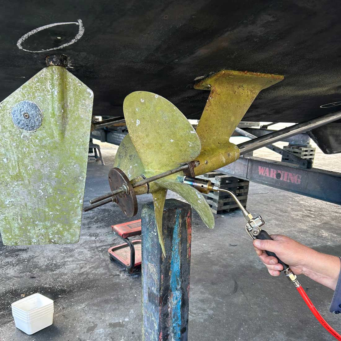 Propeller Shaft Removal